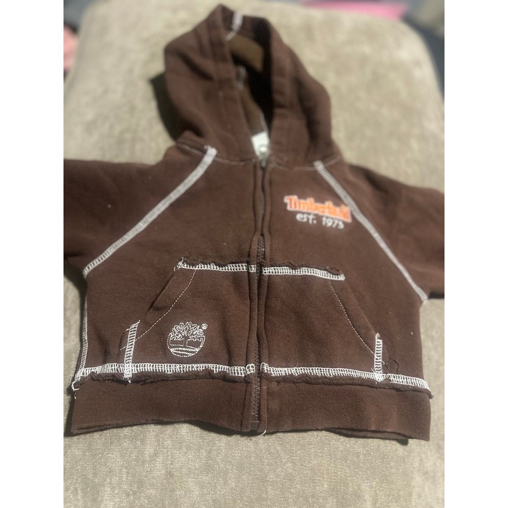 Infant Timberland zip up hoodie